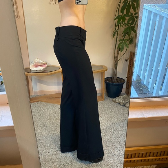 Bisou Bisou Pants/slacks 4 Cuffed Women Black - Picture 1 of 8